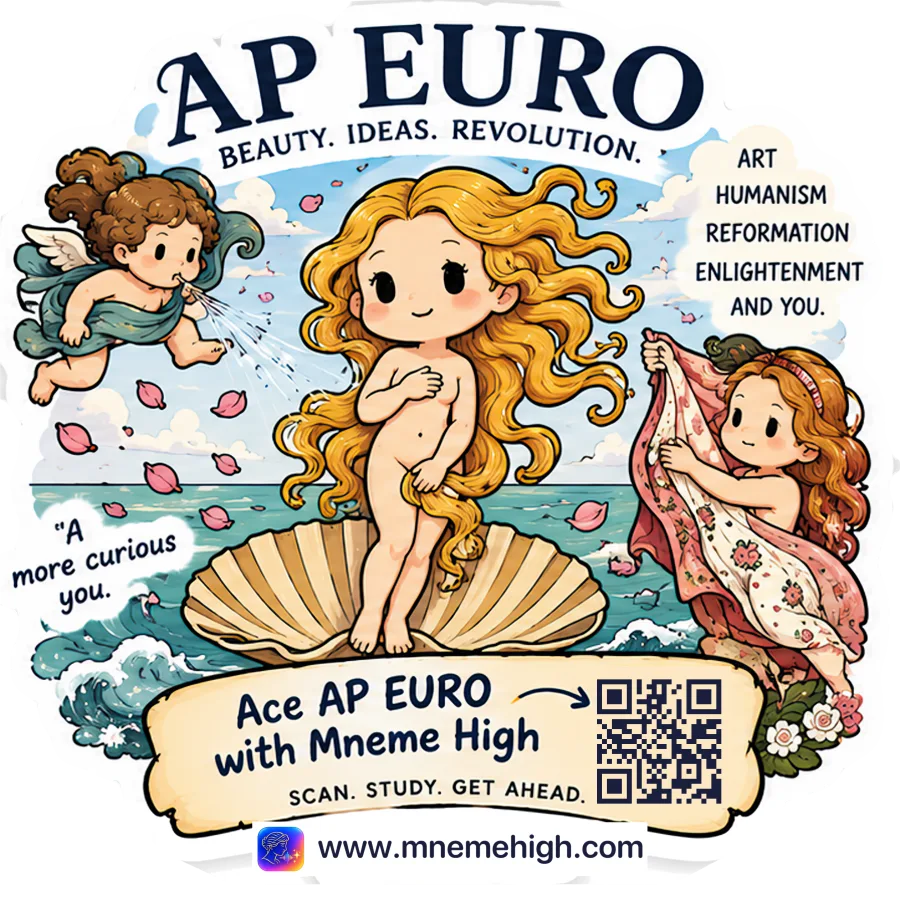 Sticker: AP Euro — beauty, ideas, revolution